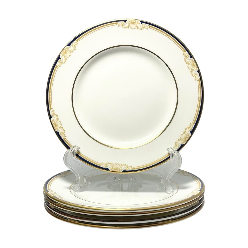 Wedgwood “Cavendish” Set of 5 Bone China Bread Plates 6”